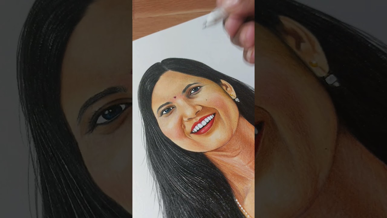 Commissioned Artwork Drawing || #artist #commissionportrait #custom #artwork