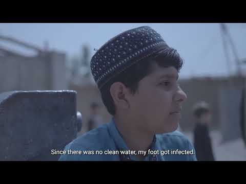 UNICEF water program for Afghan refugees — UNICEF · White Rice