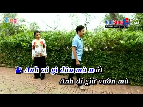 Karaoke Anh Di Giu Vuon Cam Ly & Quoc Dai