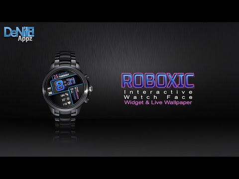 Roboxic HD Watch Face Video