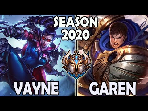 Vayne vs Garen TOP [ T1 Roach ] Lol Challenger Korea