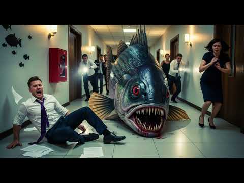 😱💃🐟Beauty Jumps Through Window to Escape Giant Piranha! | Sharp Teeth |YOUKU MONSTER MOVIE