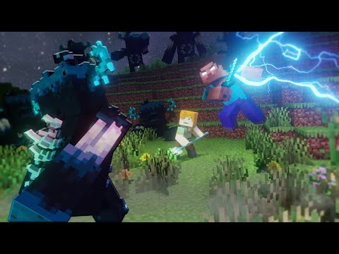 Herobrine VS Warden Army! (FULL MOVIE) (Minecraft Animation)