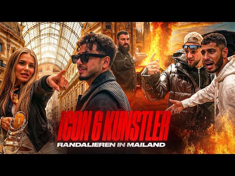 ICON 6 KÜNSTLER KRIEGT ANSAGE VOM MILITÄR 😱 XXL SHOPPING TOUR IN MAILAND 🤩 ICON 6 FINALE VLOG 22