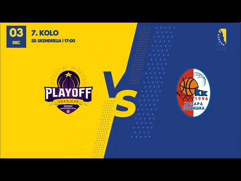 ŽKK Play off vs KK Kozara - 7. kolo - KSBIH - 2023/2024