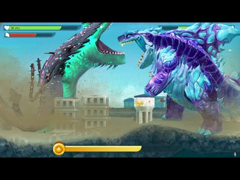 GIANT MONSTER UNDERSHARKER VS GIANT MONSTER SHIN SHARKJIRA - Hungry Shark World
