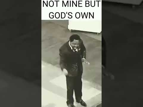 "NOT MINE BUT GOD'S OWN" - Prophet T.B Joshua Committed his Followers to God's hand