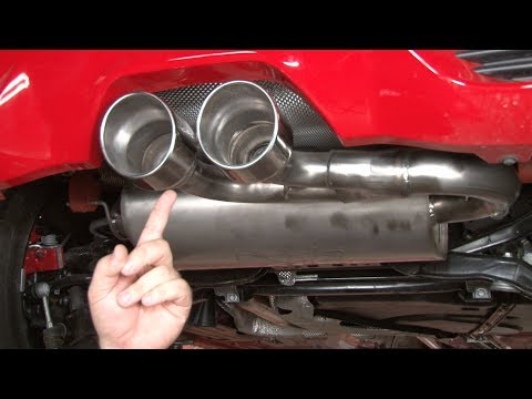 Focus ST Borla Touring Cat-Back Exhaust 2013-2018 Installation