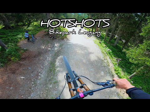 Bikepark Leogang 2022 | Hotshots jump line raw gopro clips