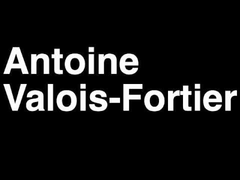 How to Pronounce Antoine Valois-Fortier Canada Bronze Medal Men's Judo London 2012 Olympics Video