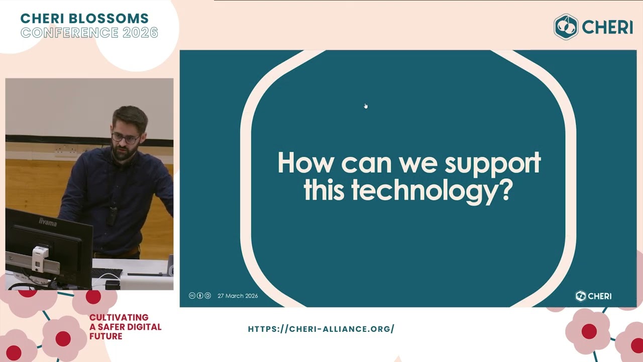 BT's Engagement with CHERI Technology - Sam Cater | CHERI Blossoms 2026