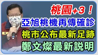 桃園+3！「亞旭、桃機」再傳確診