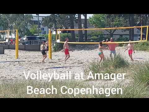Beach Volleyball in Copenhagen, Denmark