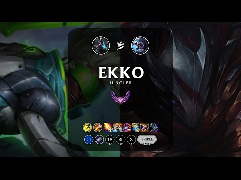 Ekko Jungle vs Talon - EUW Master Patch 12.22