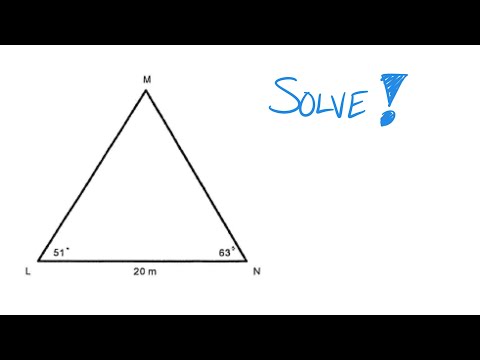 Sine Law - Acute Triangles