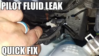 09-15 Honda Pilot Windshield Washer Fluid Leak Fix "how to"