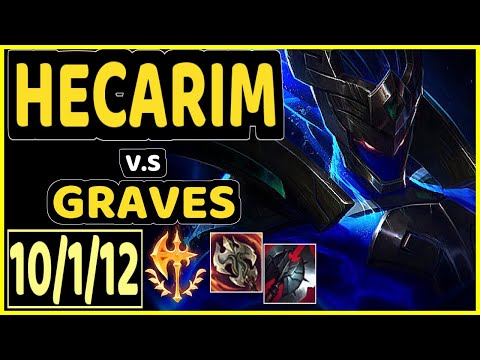 MARKOON (HECARIM) vs GRAVES - 10/1/12 KDA JUNGLE CHALLENGER GAMEPLAY - EUW