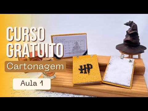 Curso Gratuito de Cartonagem para Iniciantes Aula 1 | com Heloísa Gimenes - Sem Igual Artesanato