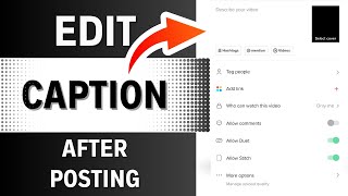 Download lagu How to Edit TikTok Caption After Posting (2023) mp3
