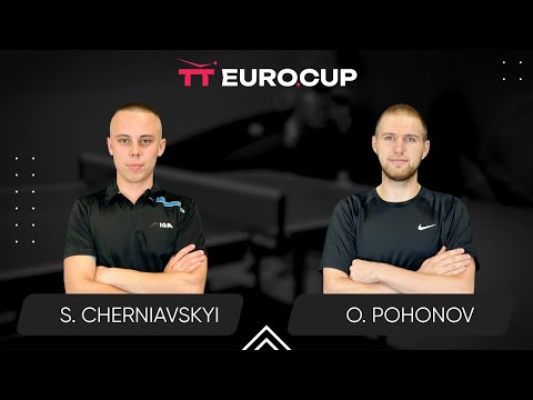 09:15 Serhii Cherniavskyi - Oleksandr Pohonov 21.03.2025 TT Euro.Cup Ukraine Master. TABLE 3
