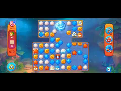 Fishdom Challenge Level 10055 (with Double Lightning Boosters) @choraelmin