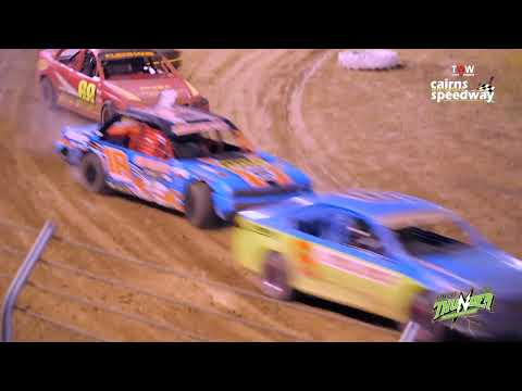 June 24 at TWW Cairns Speedway - Modified Sedans heat 2 - Thunder in the Canefields