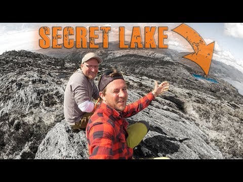 NO ONE knows about this lake! We simply have to get there somehow! Ultralight fishing in a lake i...