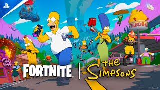 PlayStation Fortnite x The Simpsons - Tráiler de anuncio anuncio