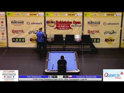 Damianos Giallourakis vs Tomasz Kapłan  - Quay Rokietnica Open 2019 Main Tourament (Last 64)