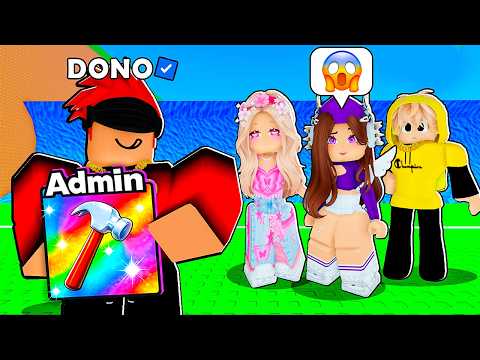 FINGI SER O DONO com PODERES DE ADMIN NO TSUNAMI BRAINROT