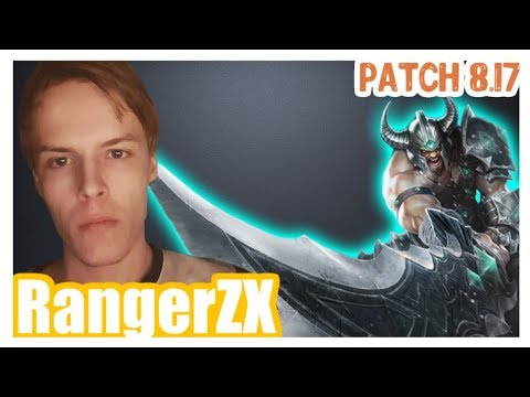 RangerZX | Best TRYNDAMERE vs POPPY | TRYNDAMERE Top | Challenger Gameplay | Patch 8.17