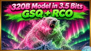 GLM 5.3 Flash in GSQ and RCO Locally - 320B Model in 3.5 Bits