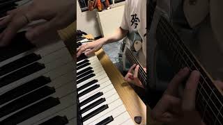 only my railgunを一人二役でやってみた #shorts #guitar #keyboard #弾いてみた #とある科学の超電磁砲