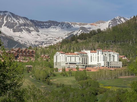 Great Views Of The San Sophia Ridge And The Telluride Ski Resort