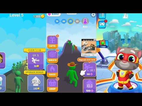 Giant Rush!,Tom Hero,Join Crush,3D Walkthrough All Levels | New Ball - Gameplay