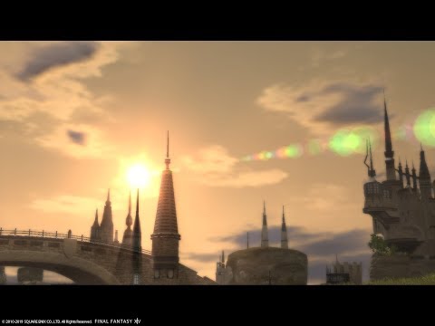 FFXIV DNC 80 Job Quest Dance Scene