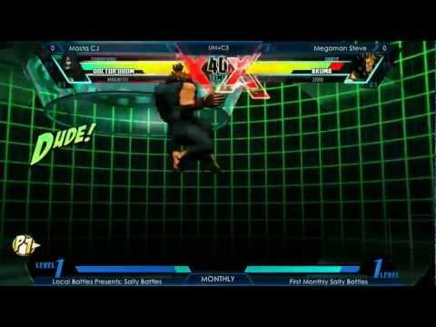 SB13 #1 - UMvC3 WB Rnd 2 - Megaman Steve vs. Masta CJ