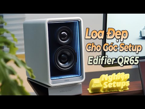 Loa Bluetooth Edifier QR65 - Đắm chìm vào Âm nhạc và Ánh sáng
