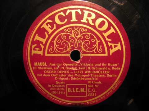 Mausi - Oskar Denes und Litzi Waldmüller