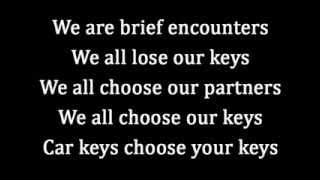 Franz Ferdinand - Brief encounters (Lyrics)