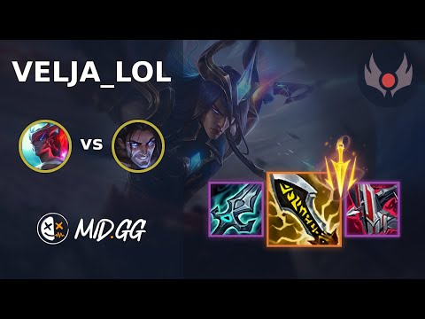 MID.GG: [ velja_lol ] Yone MID vs Sylas | EUW GRANDMASTER | LOL Season 2025