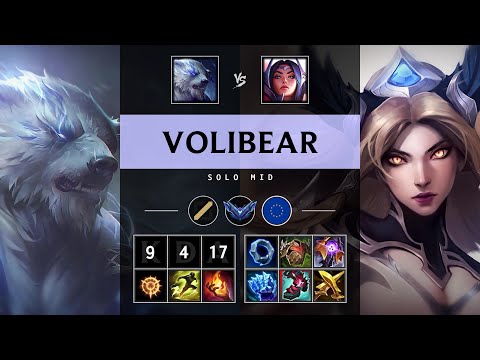 Volibear Mid vs Irelia - EUW Diamond Patch 25.14