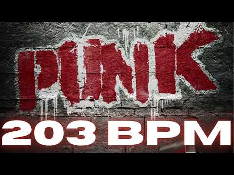 203 BPM - Punk Rock Drum Beat - Loop 1