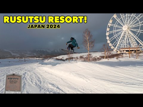 *RAW* Snowboarding RUSUTSU Mountain in Japan 2024!