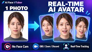 顔出し不要で"実写級VTuber"に！写真1枚で始めるAI配信ツール