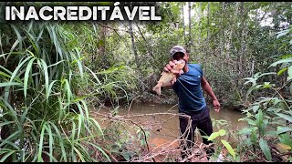 É INACREDITÁVEL O TANTO DE MATRINXÃ QUE TINHA NESSE IGARAPÉ!