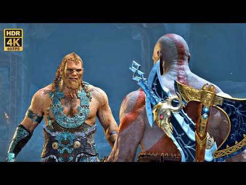 Kratos vs Thor’s Son – EPIC Fight Scene | 4K ULTRA HD | God of War PS5