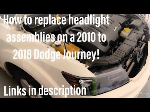 How To Change Headlight Assembly for Dodge Journey