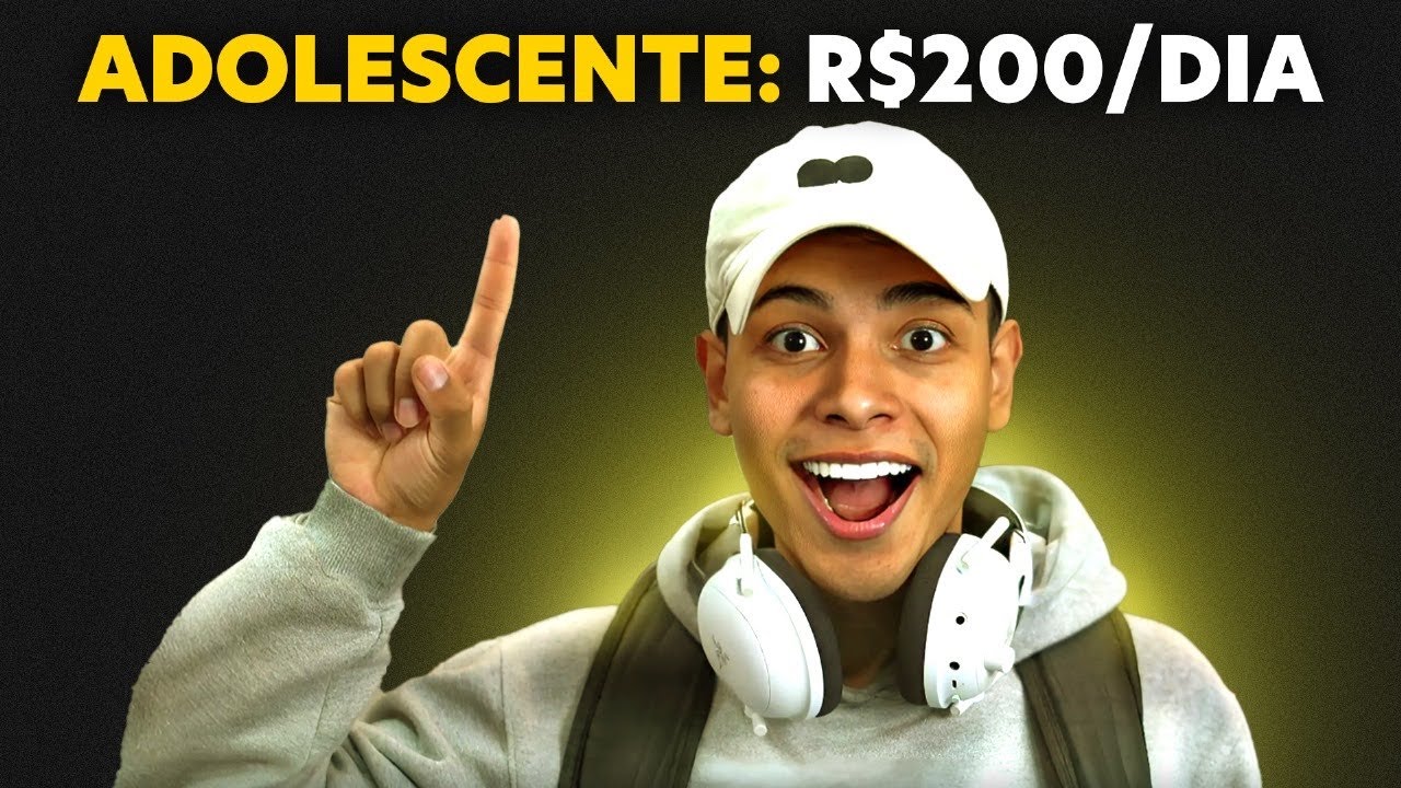 COMO GANHAR MUITO DINHEIRO RÁPIDO SENDO ADOLESCENTE! (Dinheiro online)