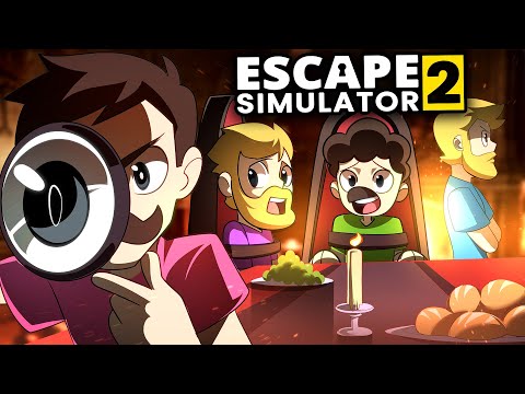 4 Idiots Try To Escape A Castle! | Escape Simulator 2